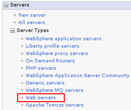 Web Server plug-in - step 1